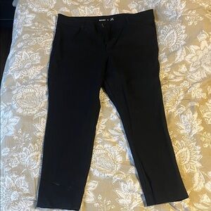 Old Navy Black High-Rise Pixie Pants